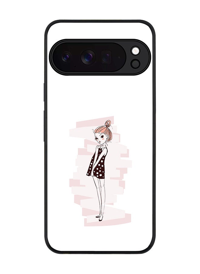 For Google Pixel 10 Pro Case,Slim fit Camera Protection, Shockproof Thin Phone cover  - Shy Teen